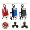 Romotional Collapsible Vegetable Luggage Useful Folding Shopping Trolley Bag with Desk